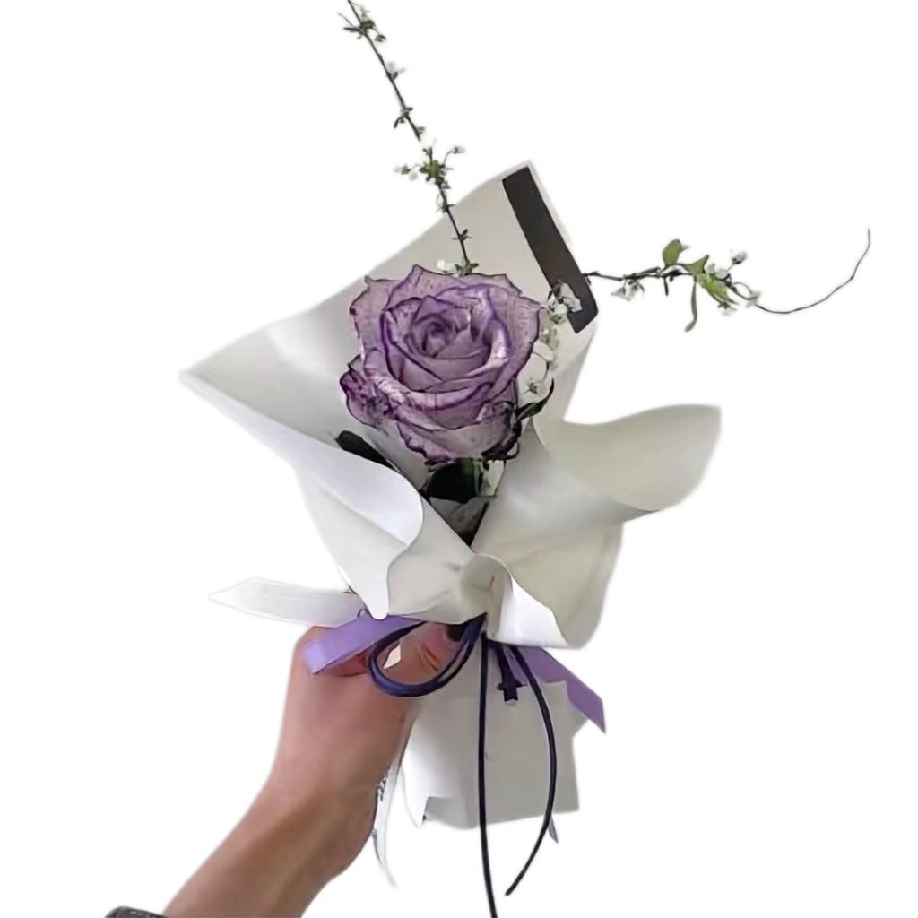 Purple Rose Elegance