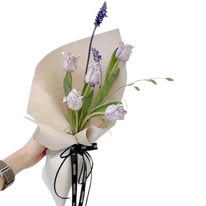 Lavender Tulip Elegance