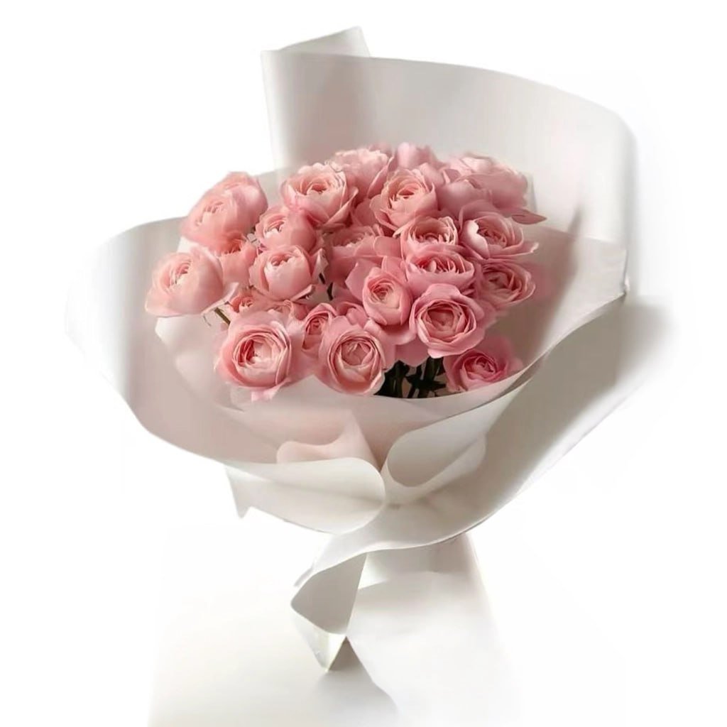 Pink Blush Rose Bouquet