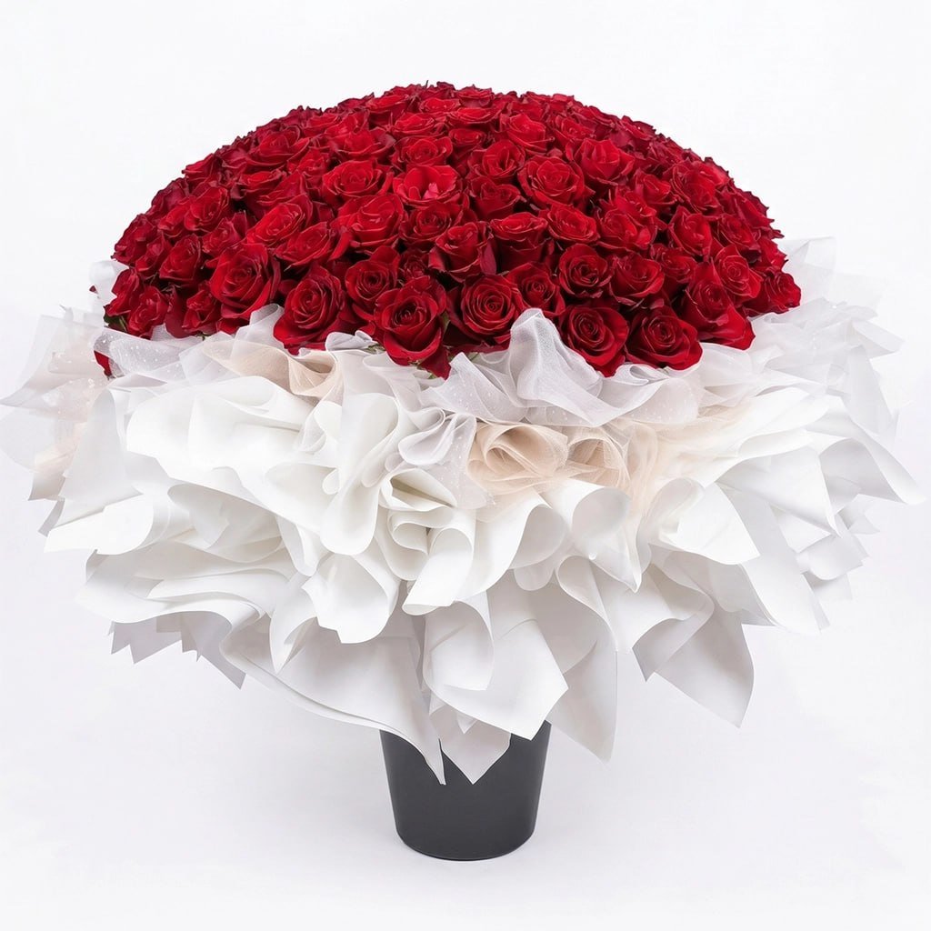 Eternal Red Rose Bouquet
