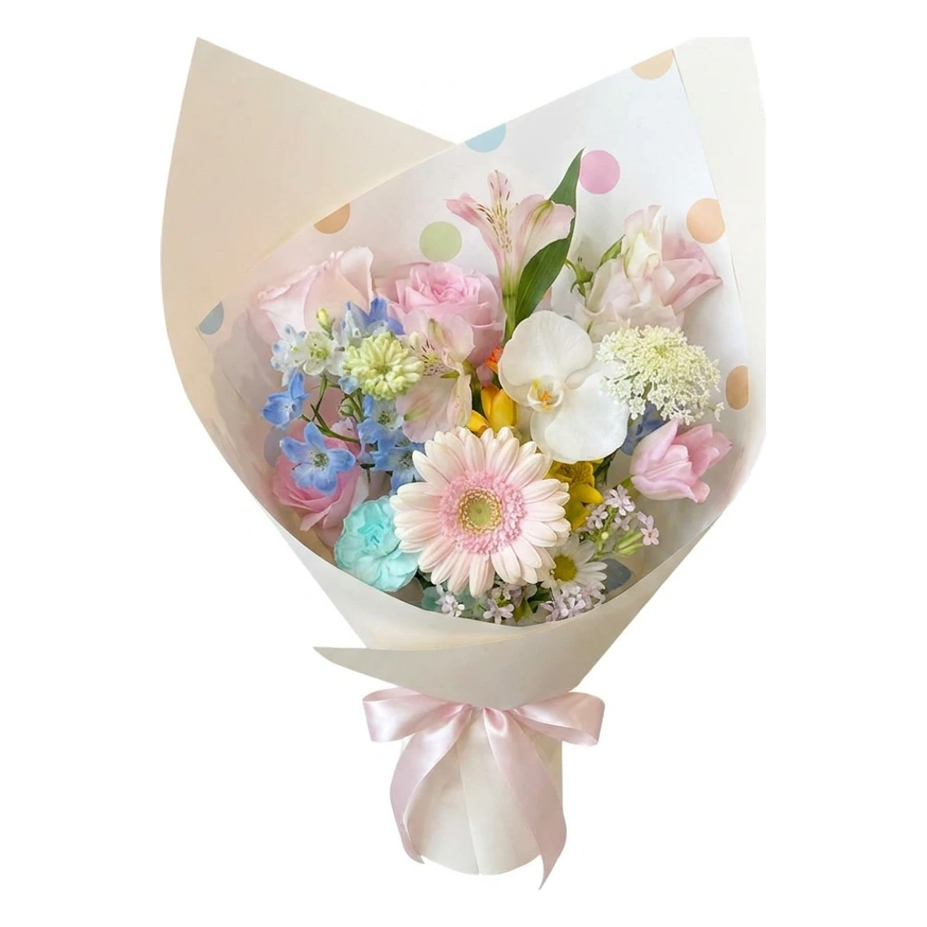 Elegant Orchid and Gerbera Bouquet